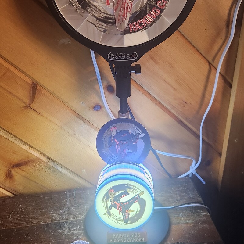 Karate Kids Lenses and Cannon Light Display